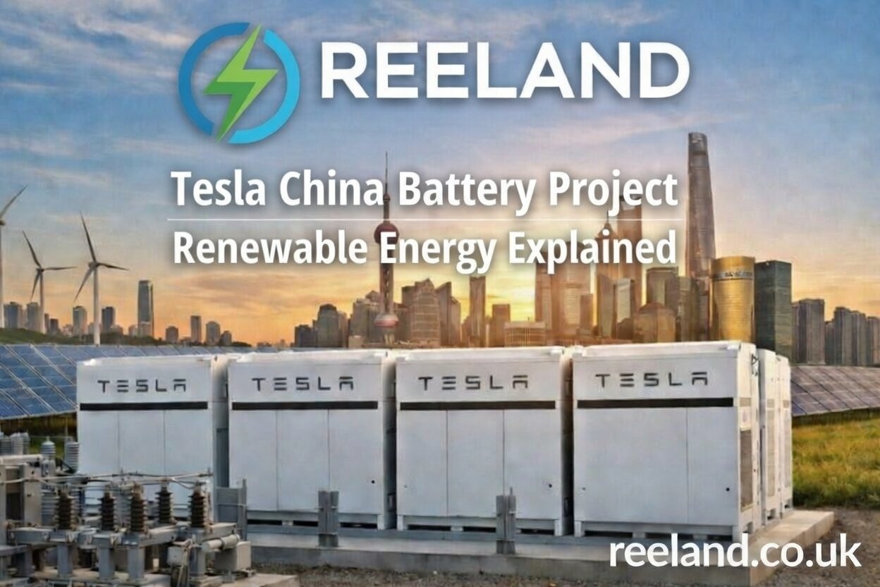 Tesla China Battery Project and Renewable Energy